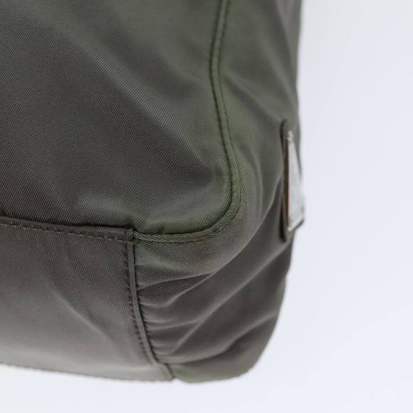 PRADA Tote Bag Nylon Gray Auth 79634 - Picture 16 of 16